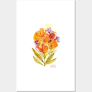 Summer Bouquet Posters and Art